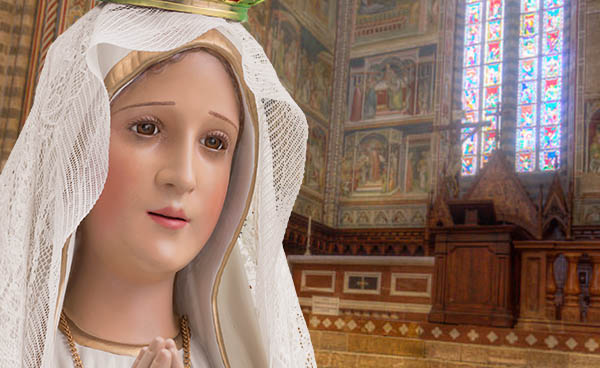 Receber a Eucaristia com Maria Santíssima
